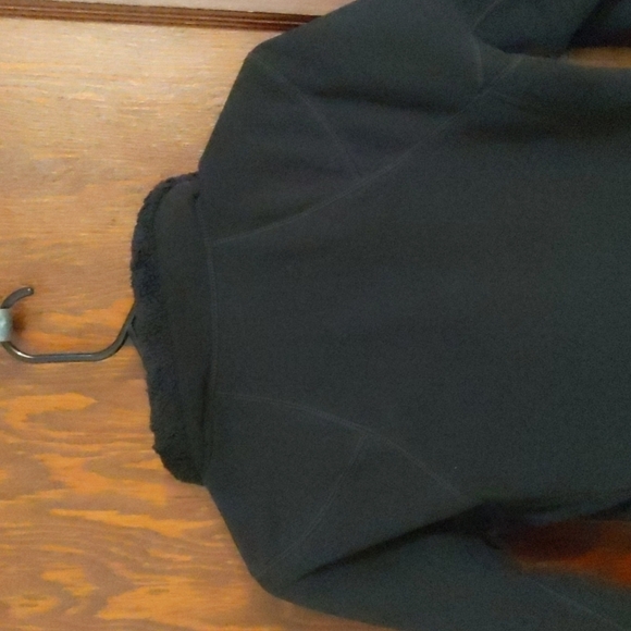 Koppen Reversible Black Fleece Full Zip Jacket Size Small - Picture 8 of 14